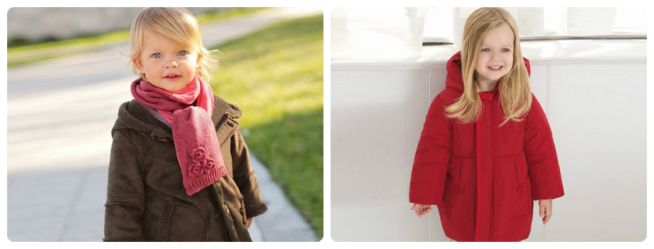 Куртки и пальто для детей на весну
